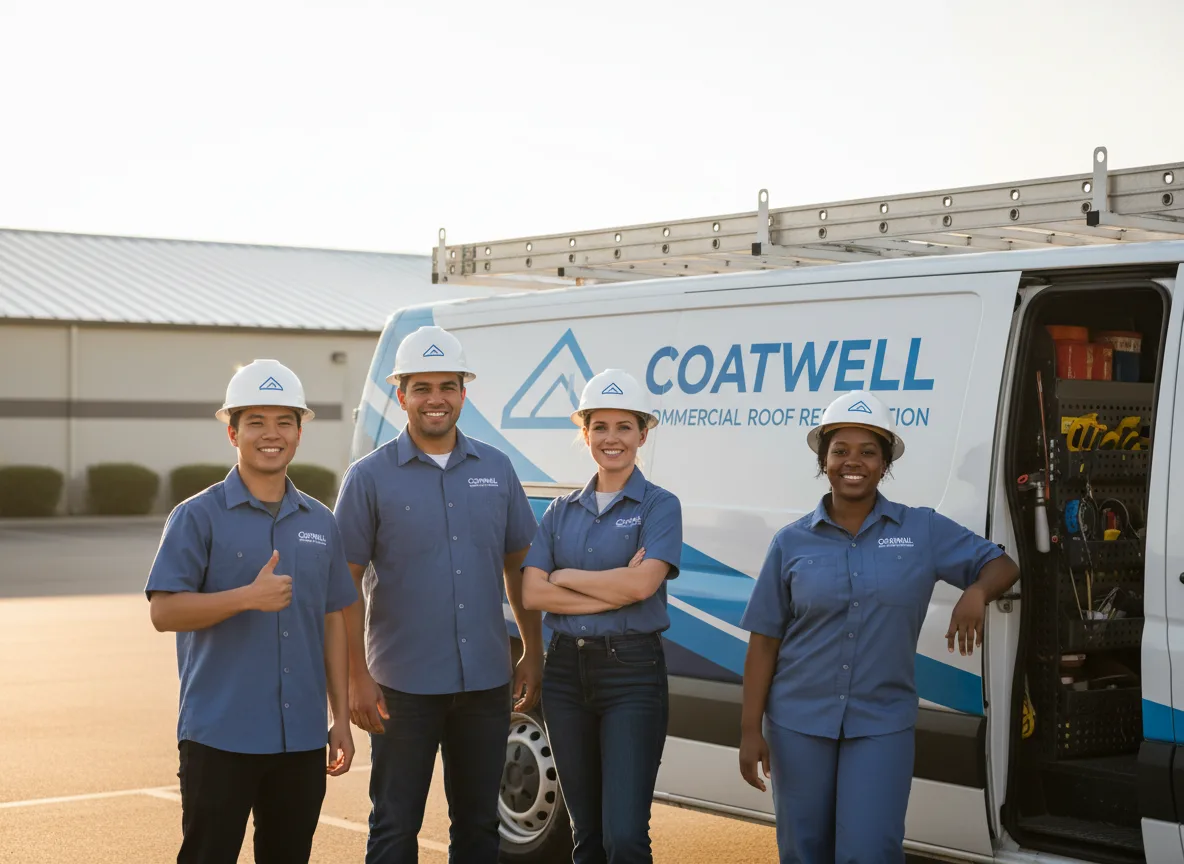 Commercial roof coating company in Yukon, MO